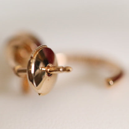 [Mystic]JUSTE EARRINGS PINK GOLD