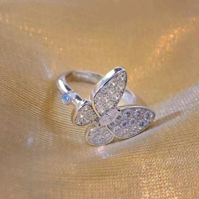 [Mystic]BUTTERFLY DIAMOND RING