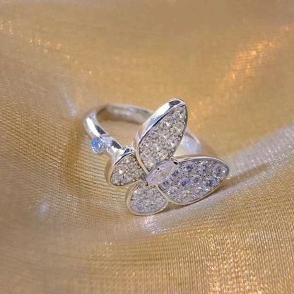 [Mystic]BUTTERFLY DIAMOND RING