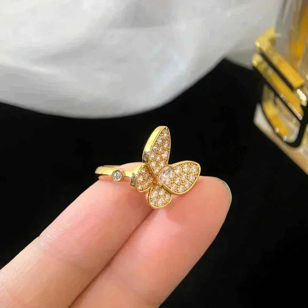 [Mystic]BUTTERFLY DIAMOND RING