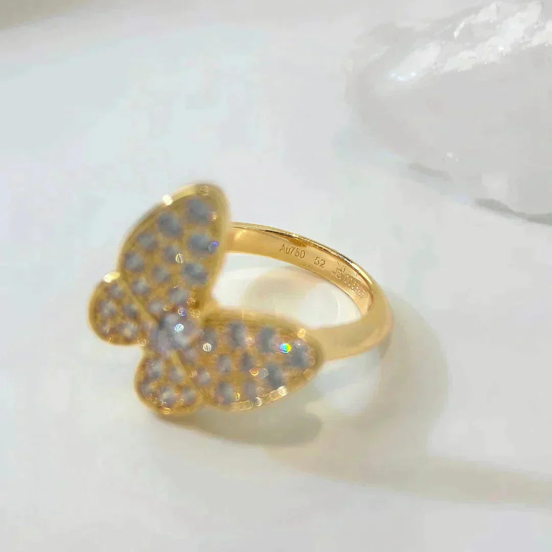 [Mystic]BUTTERFLY DIAMOND RING