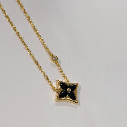 [Mystic]STAR BLACK MOP NECKLACE