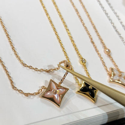 [Mystic]STAR BLACK MOP NECKLACE