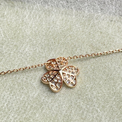 [Mystic]FLOWER DIAMOND NECKLACE