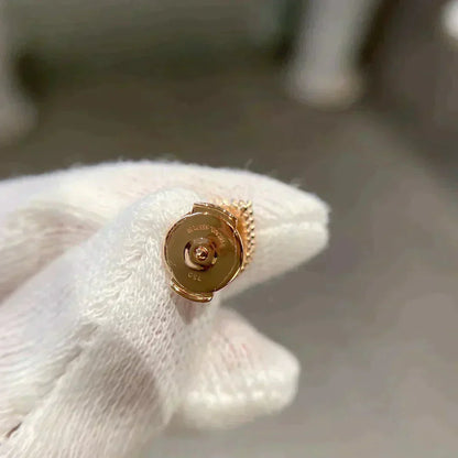 [Mystic]HEART CARNELIAN STUD EARRINGS