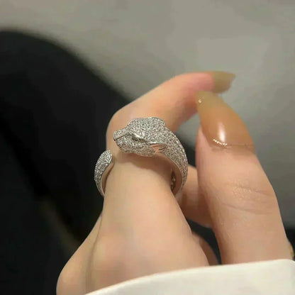 [Mystic]PANTHERE 5.5MM ALL DIAMOND RING