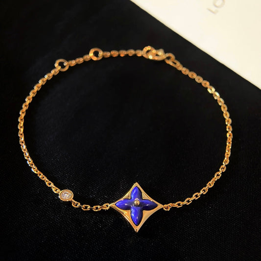 [Mystic Crown]COLOR STAR PINK GOLD DIAMOND BRACELET