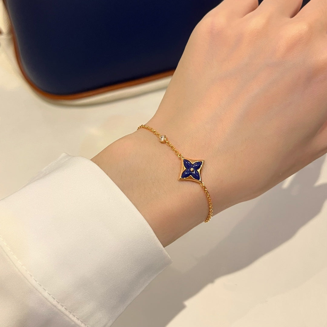 [Mystic]COLOR STAR PINK GOLD DIAMOND BRACELET