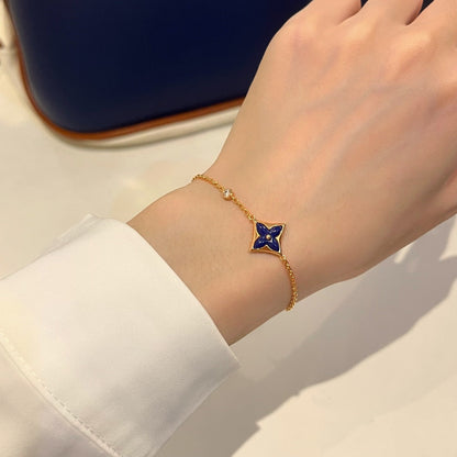 [Mystic]COLOR STAR PINK GOLD DIAMOND BRACELET