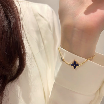 [Mystic]COLOR STAR PINK GOLD DIAMOND BRACELET