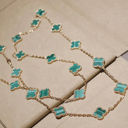 [Mystic]CLOVER 20 MOTIFS MALACHITE GOLD