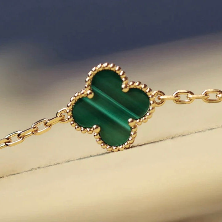[Mystic]CLOVER 20 MOTIFS MALACHITE GOLD