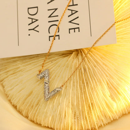 [Mystic]VOLT SILVER DIAMOND PEDANT NECKLACE