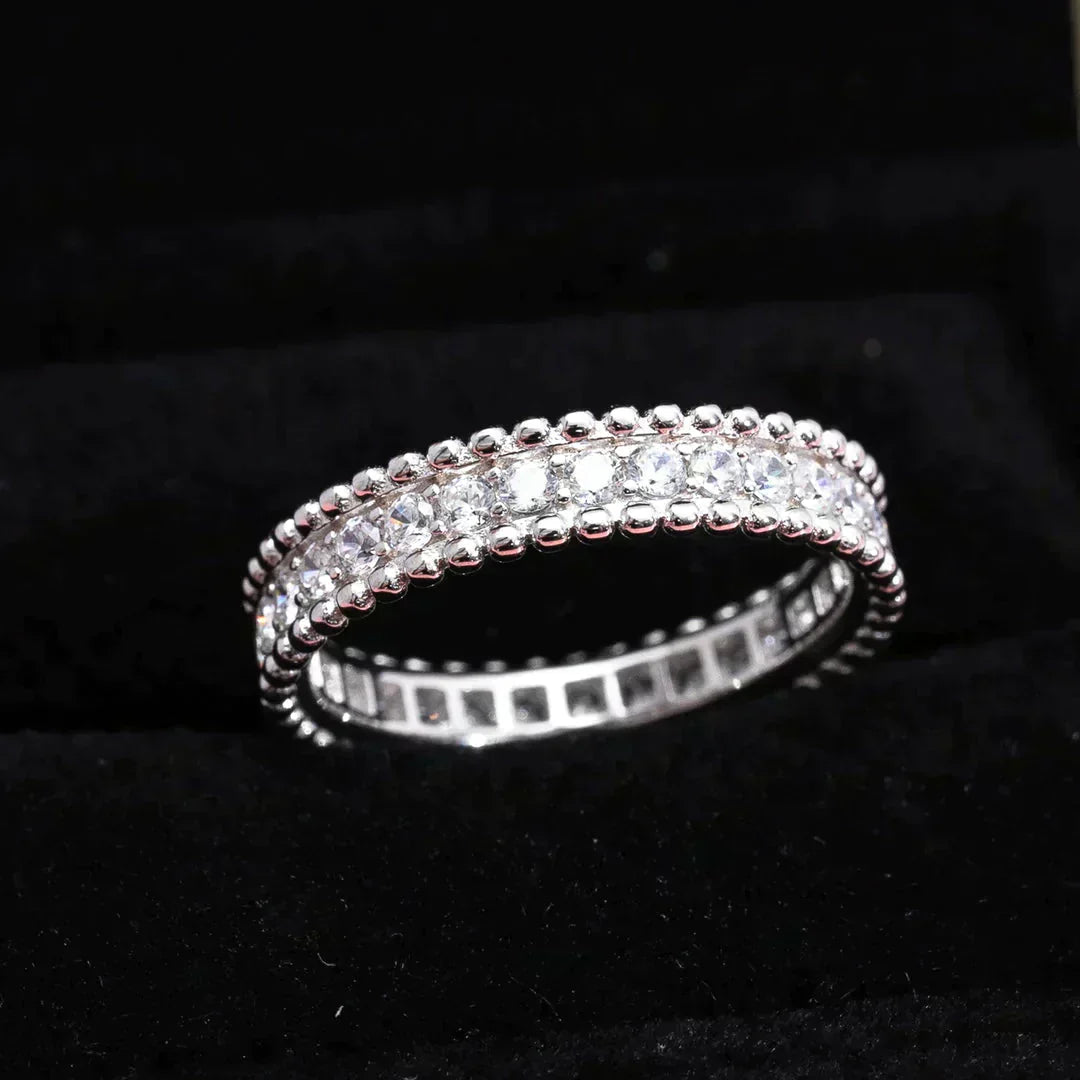 [Mystic]PERLEE DIAMOND SILVER RING