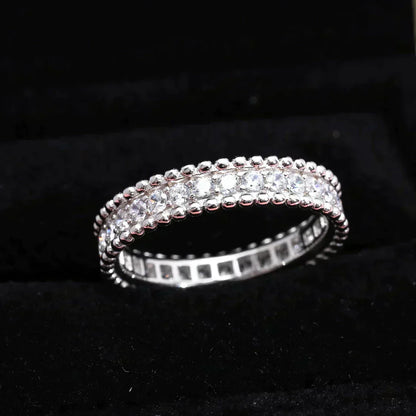 [Mystic]PERLEE DIAMOND SILVER RING