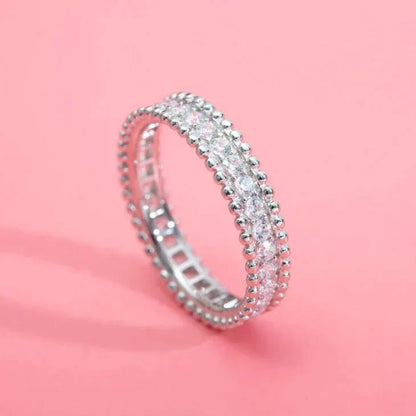 [Mystic]PERLEE DIAMOND SILVER RING