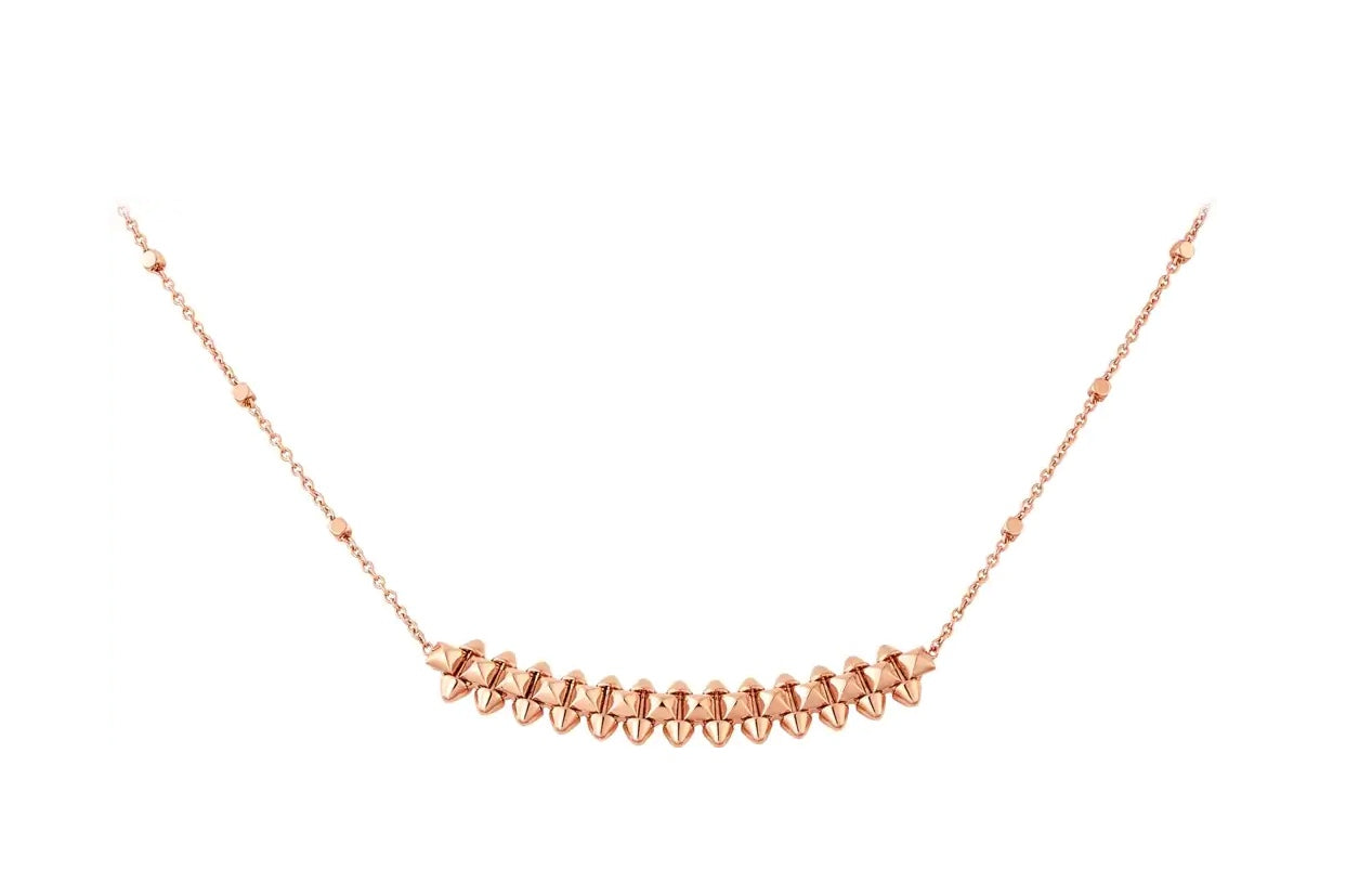 [Mystic]CLASH PINK GOLD NECKLACE