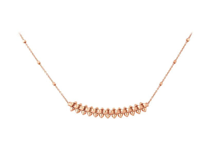 [Mystic]CLASH PINK GOLD NECKLACE