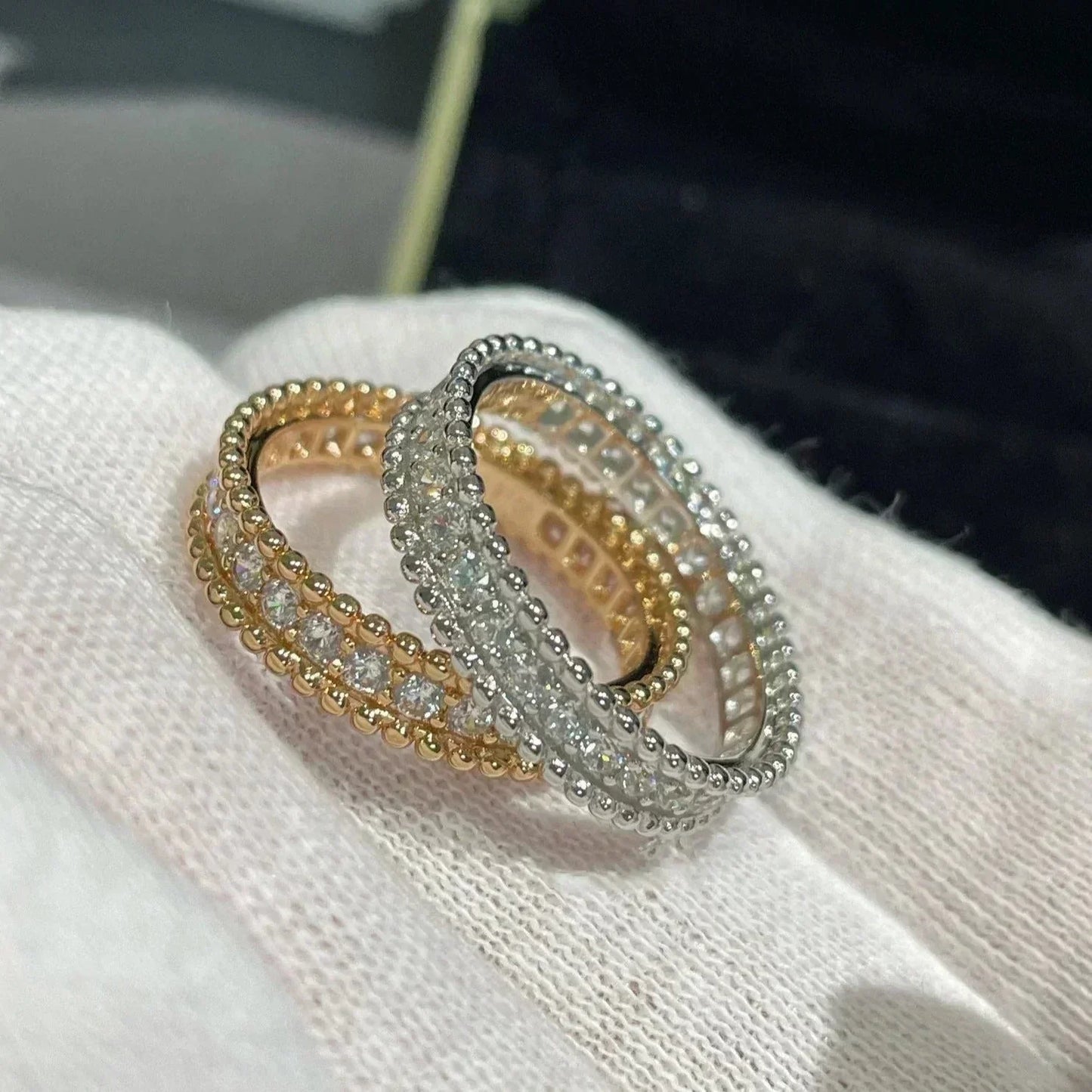 [Mystic Crown]PERLEE DIAMOND ROSE GOLD RING