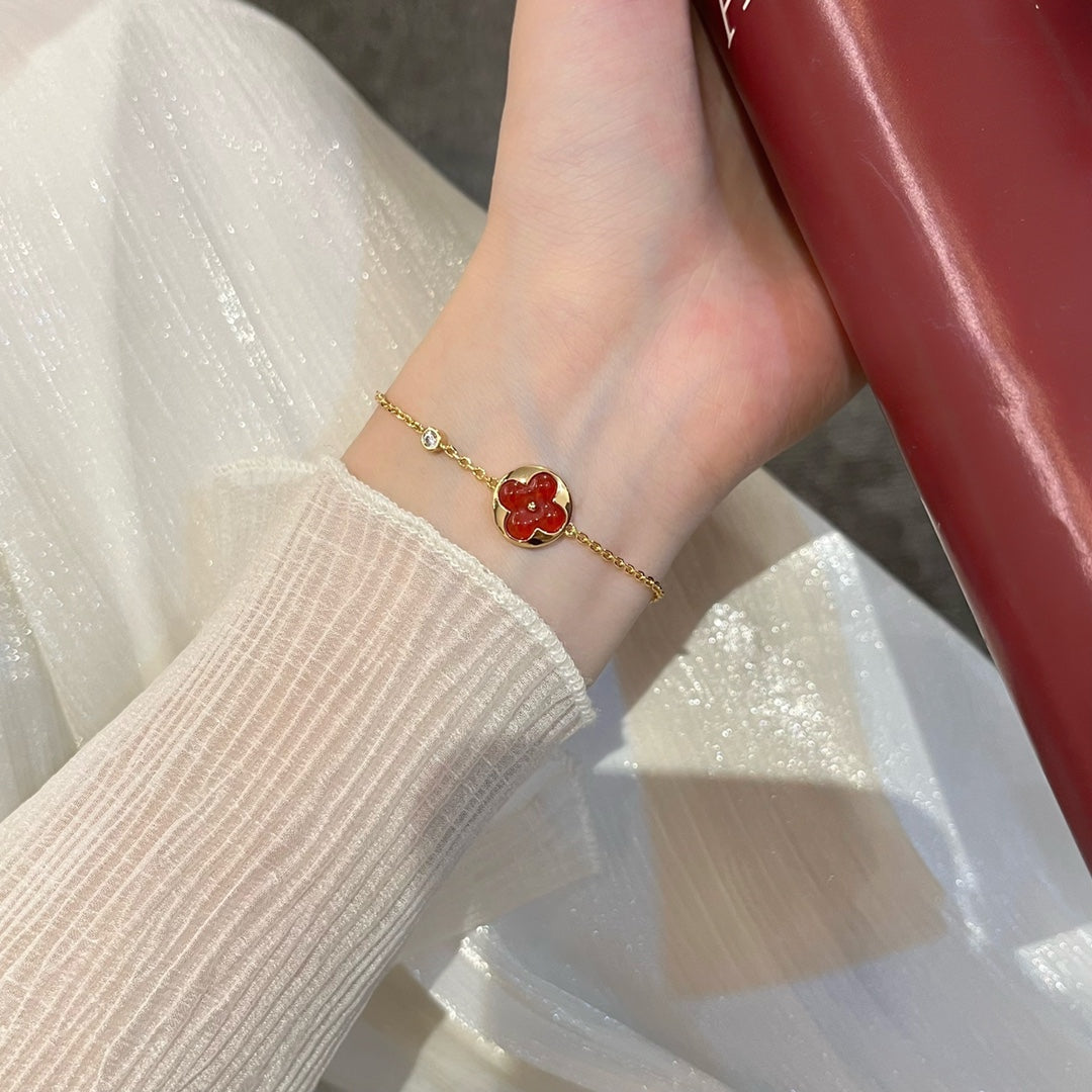 [Mystic]SUN PEDANT CARNELIAN BRACELET