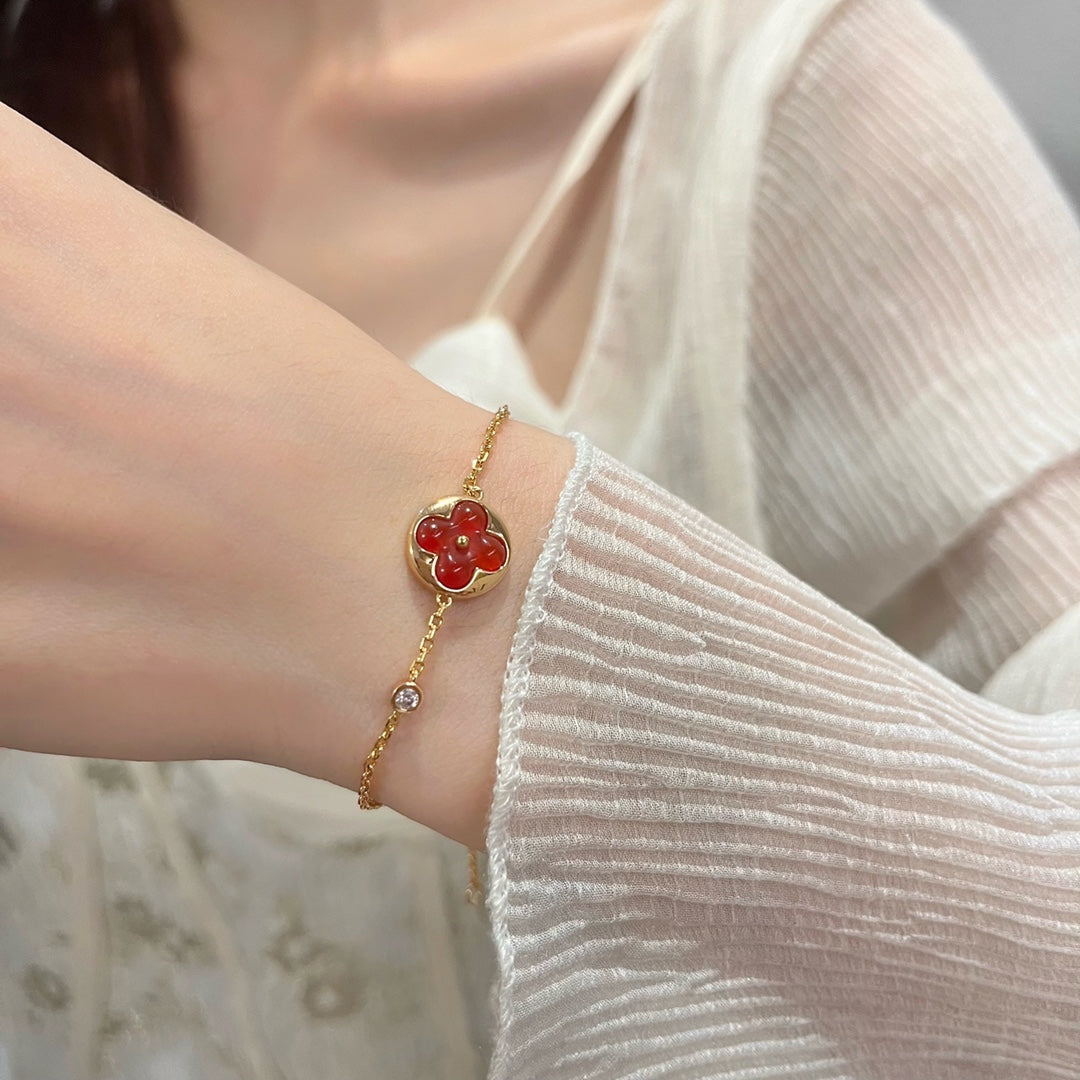 [Mystic]SUN PEDANT CARNELIAN BRACELET