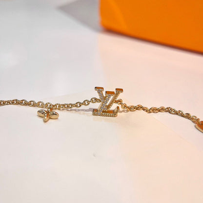 [Mystic]LOGO STAR MOTIF GOLD BRACELET