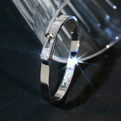 [Mystic]KELLY SILVER DIAMOND BRACELET