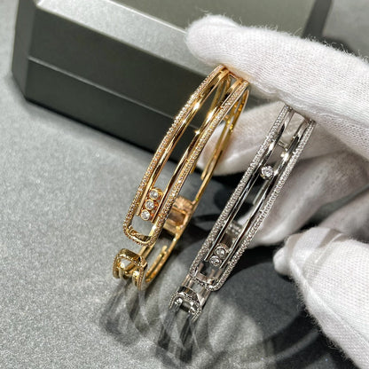 [Mysitc] MOVE 10TH PAVED DIAMOND BRACELET