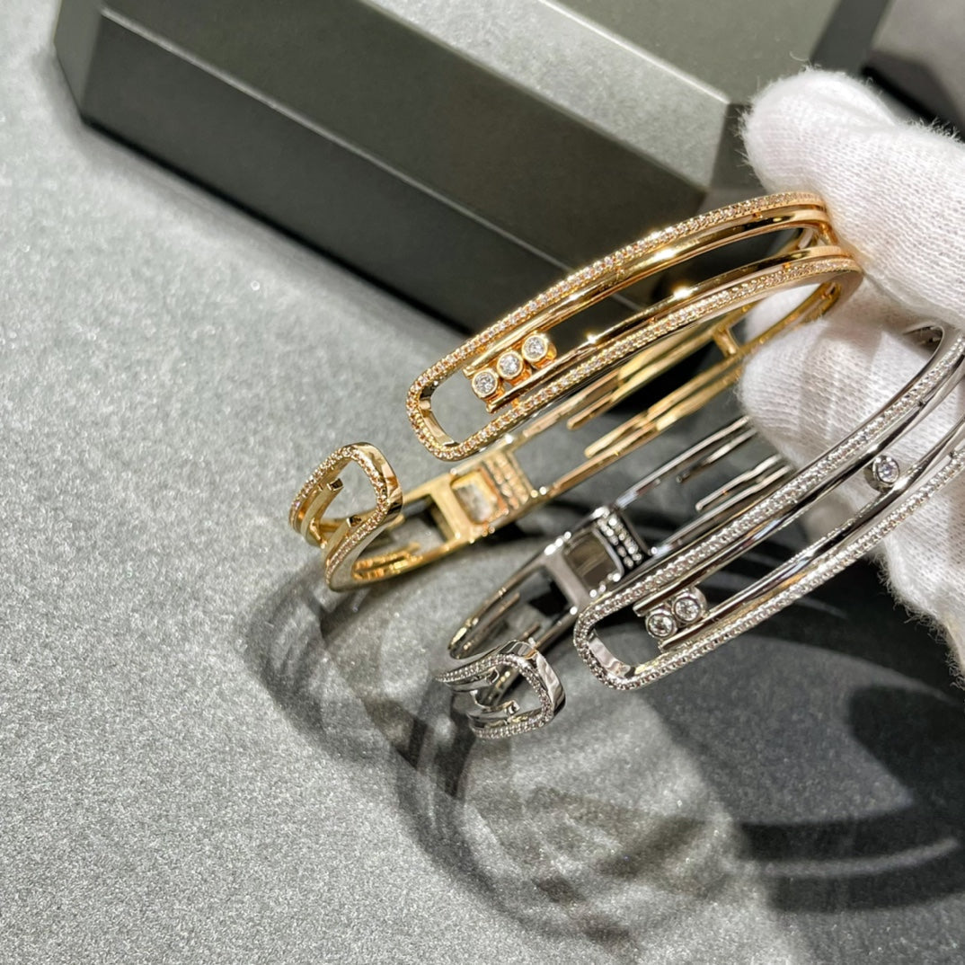 [Mysitc] MOVE 10TH PAVED DIAMOND BRACELET