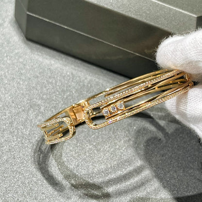 [Mysitc] MOVE 10TH PAVED DIAMOND BRACELET