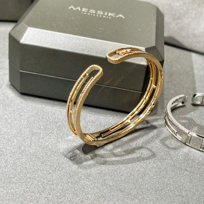 [Mysitc] MOVE 10TH PAVED DIAMOND BRACELET