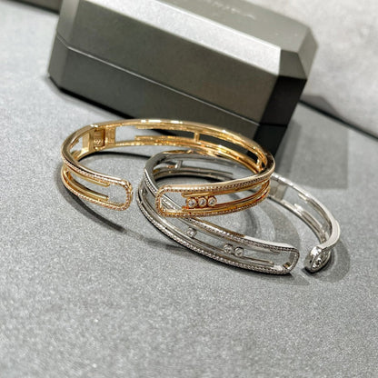 [Mysitc] MOVE 10TH PAVED DIAMOND BRACELET