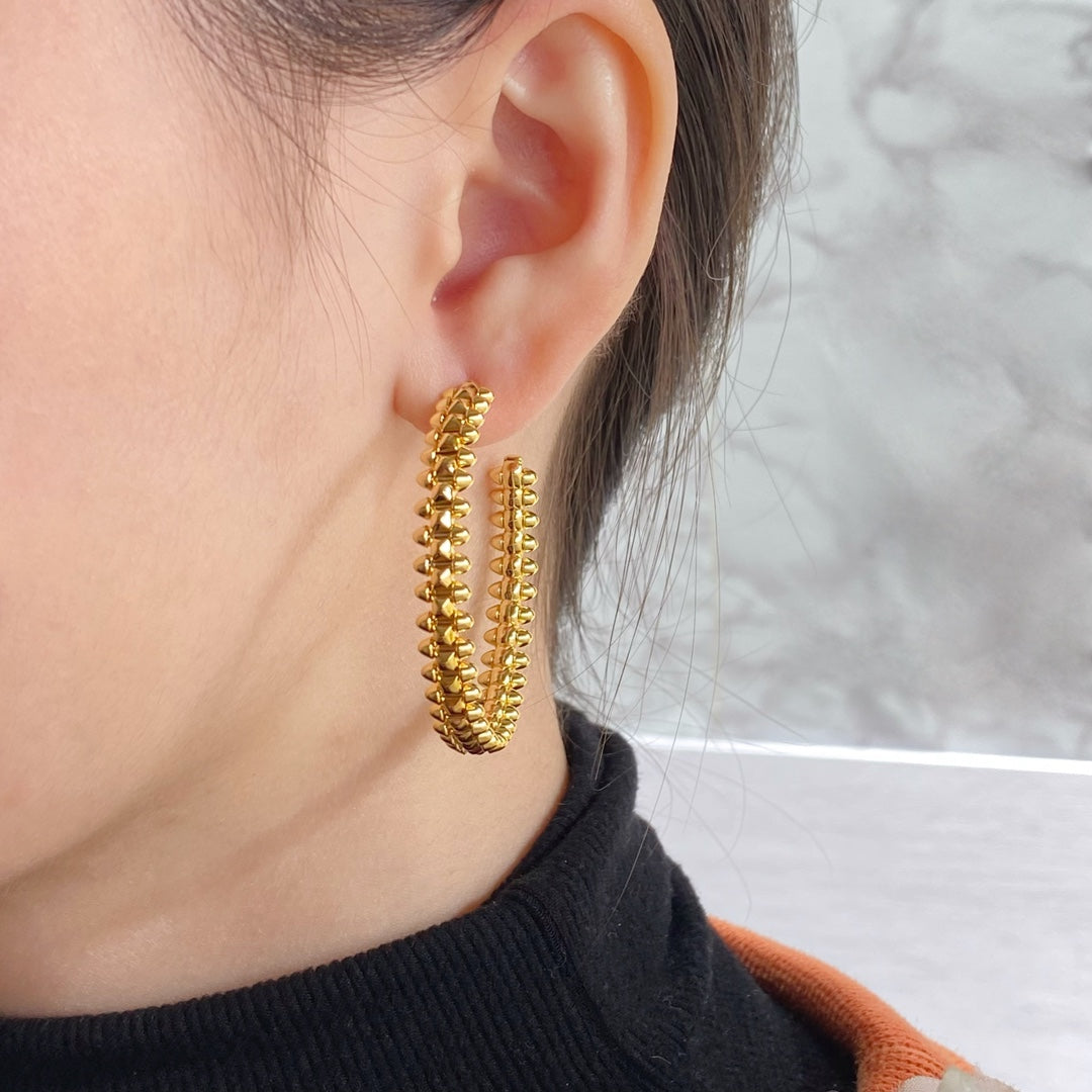 [Mystic]CLASH HOOP EARRINGS