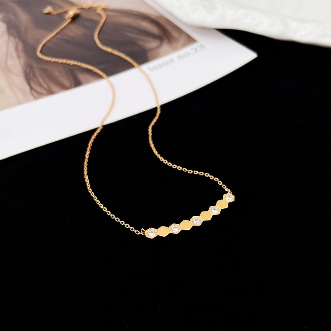 [Mystic]BEE MY LOVE DIAMOND NECKLACE