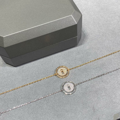 [Mysitc]  MOVE DIAMOND PAVED BRACELET