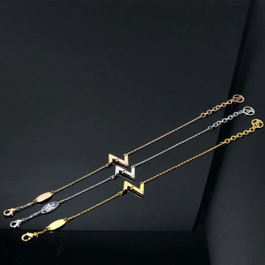 [Mystic Crown]VOLT LV LOGO BRACELET