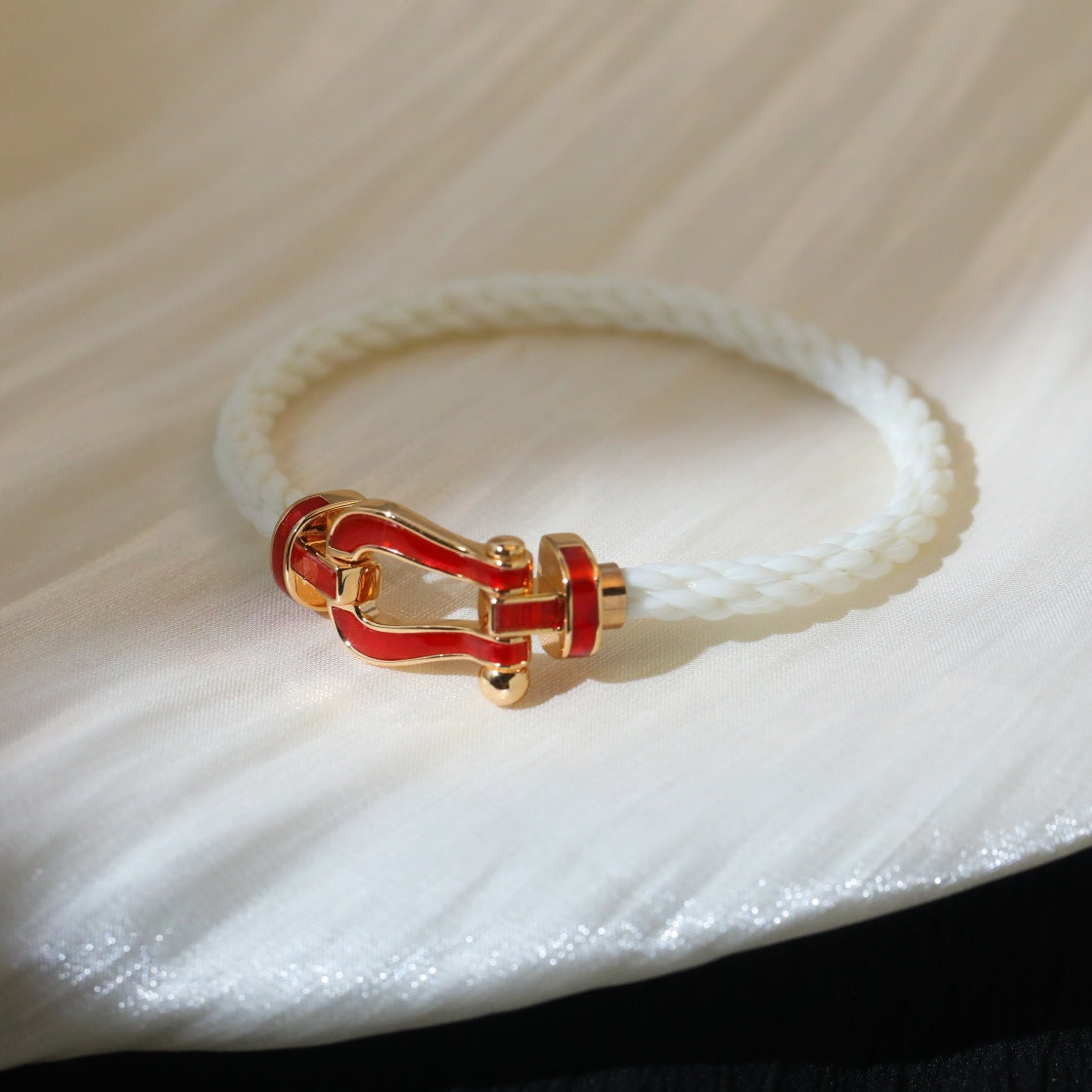 [Mystic]FORCE 10 WHITE TEXTILE DIAMOND PAVED