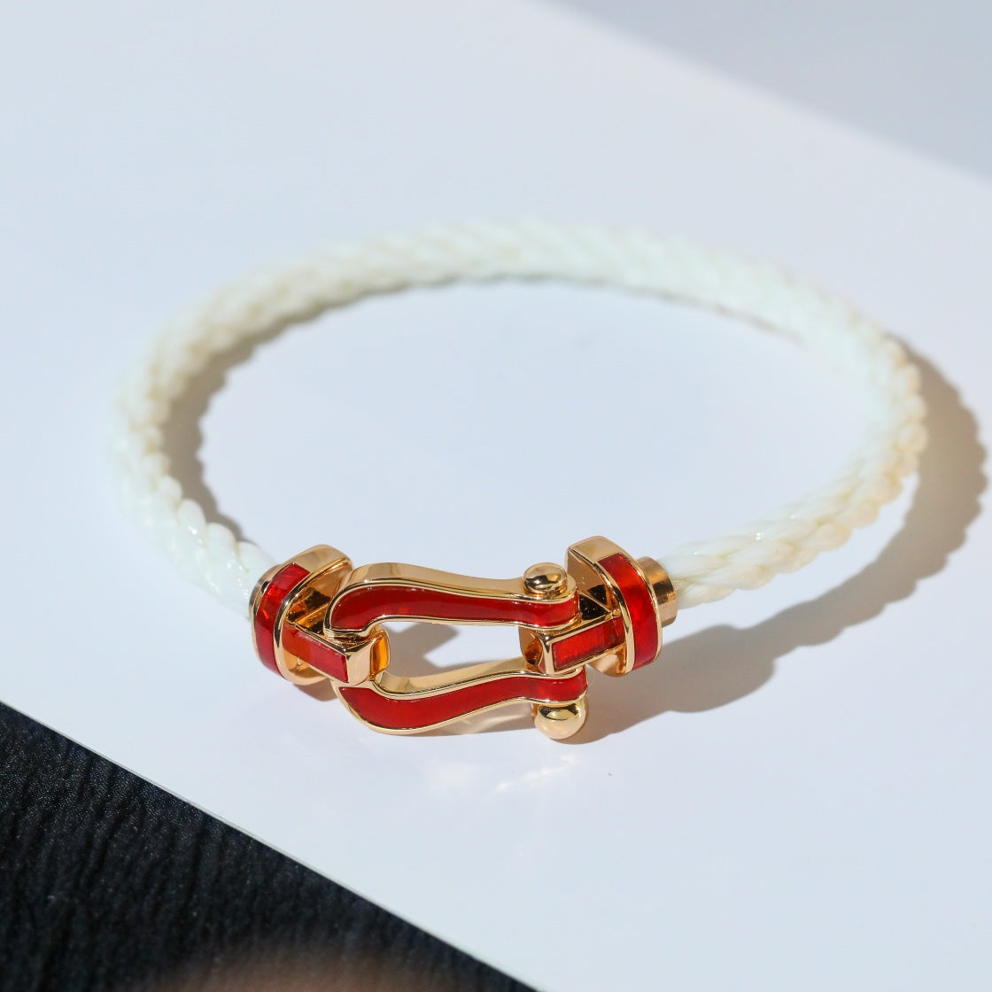 [Mystic]FORCE 10 WHITE TEXTILE DIAMOND PAVED