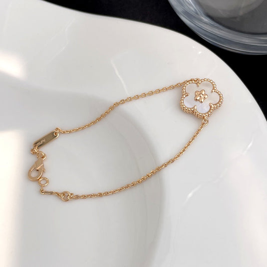 [Mystic]LUCKY SPRING ROSE GOLD MOP BRACELET