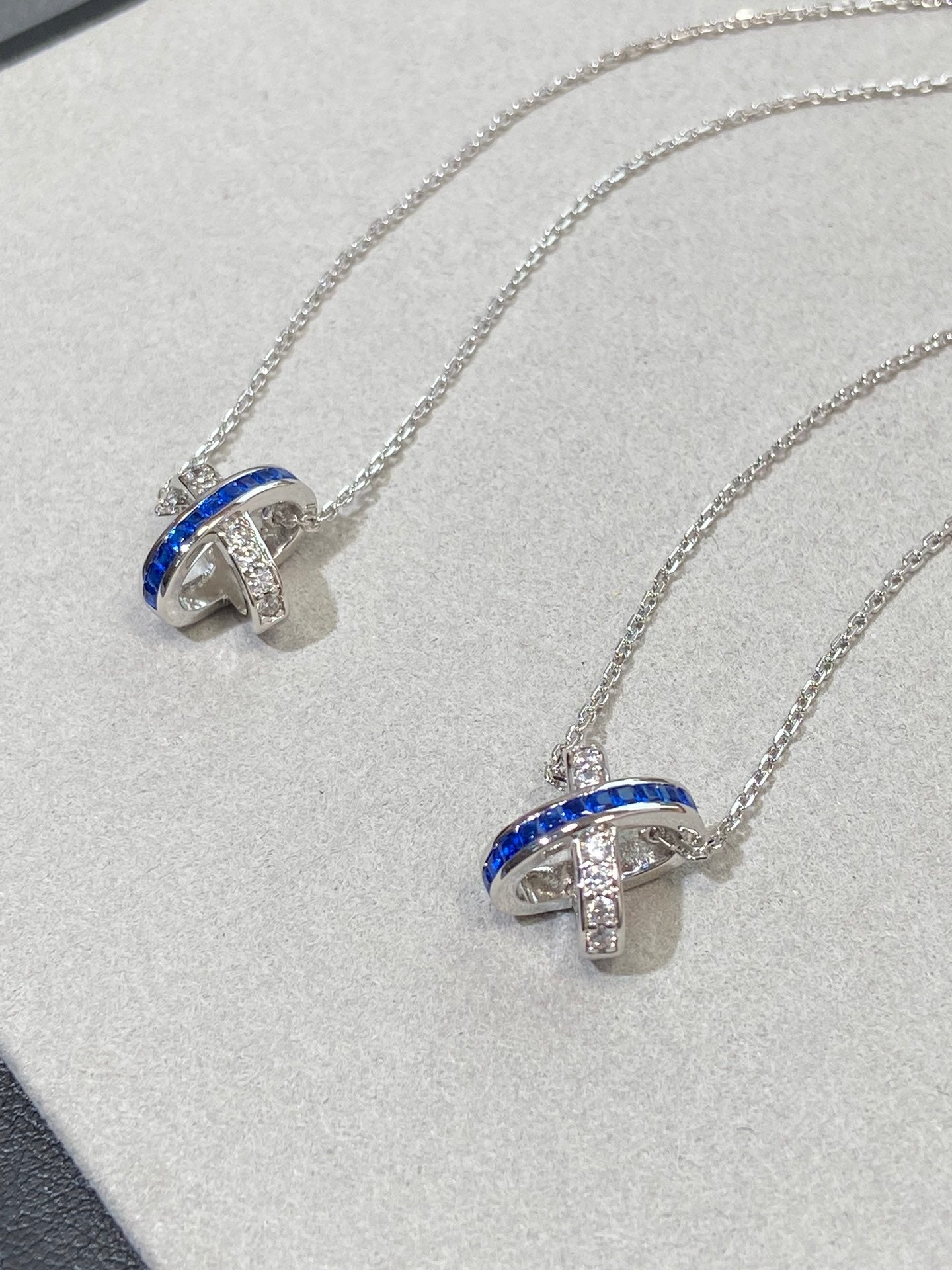 [Mystic]LIENS DIAMOND SILVER NECKLACE