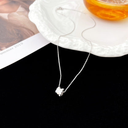 [Mystic]BEE MINI PEDANT DIAMOND NECKLACE