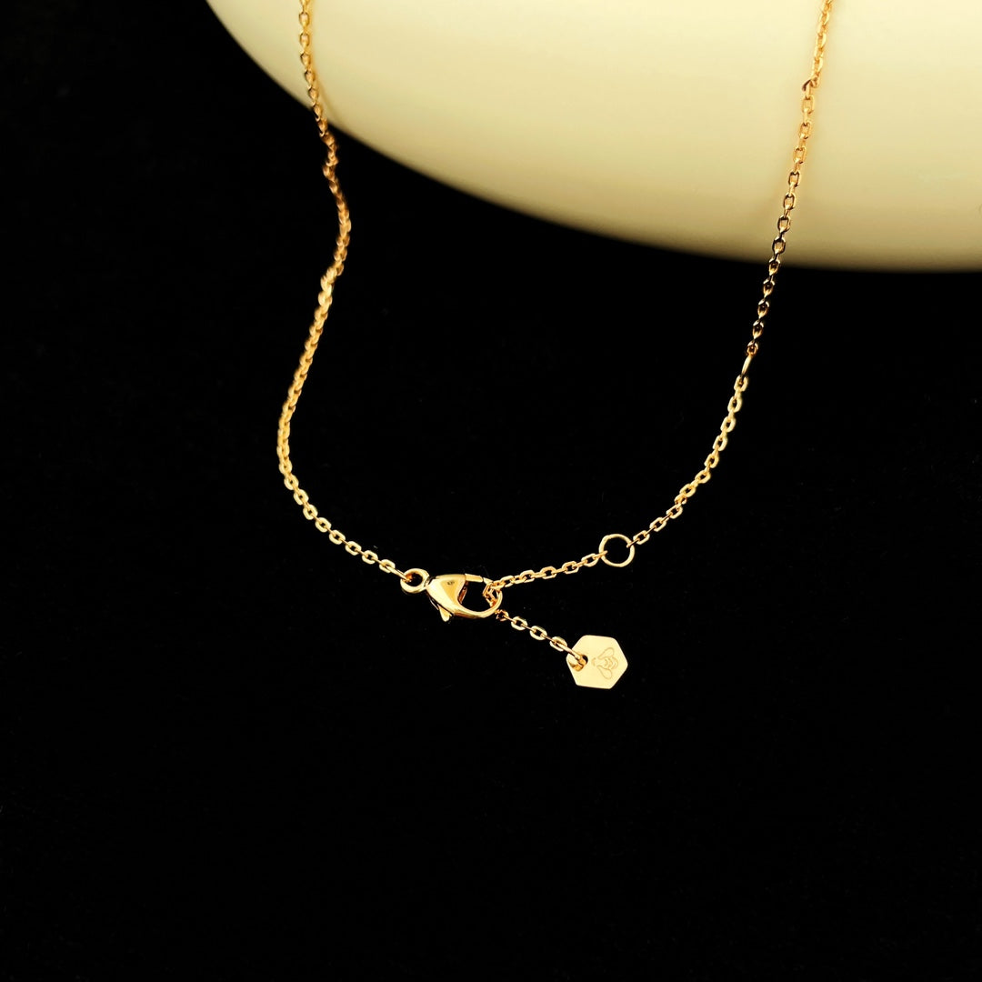 [Mystic]BEE MINI PEDANT DIAMOND NECKLACE