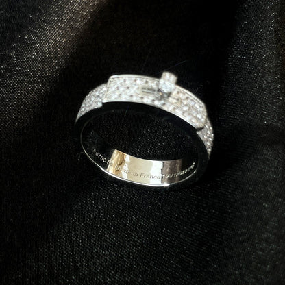[Mystic]KELLY SILVER DIAMOND RING