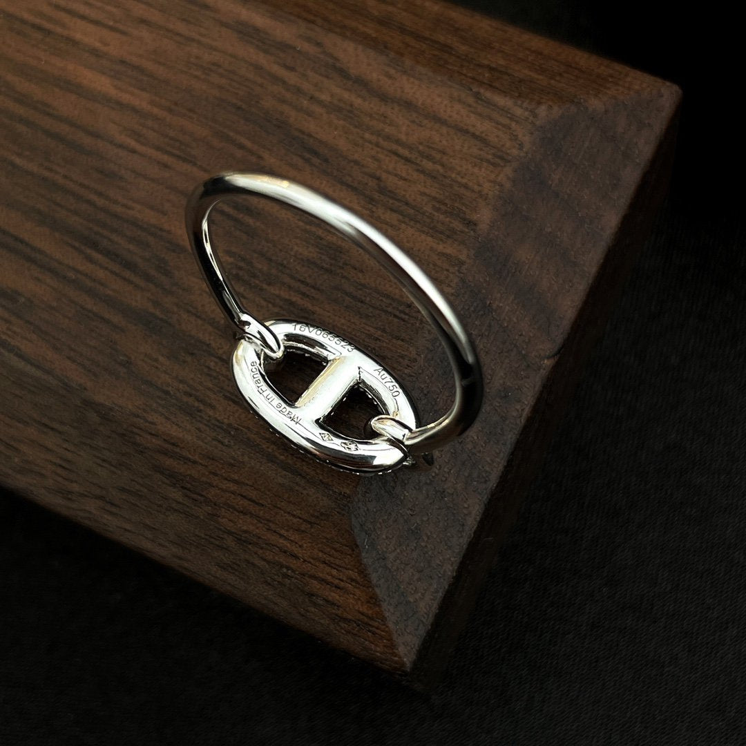 [Mystic Crown]RONDE SMALL SILVER DIAMOND RING