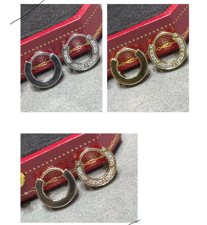 [Mystic Crown]LOVE DIAMOND EARRINGS