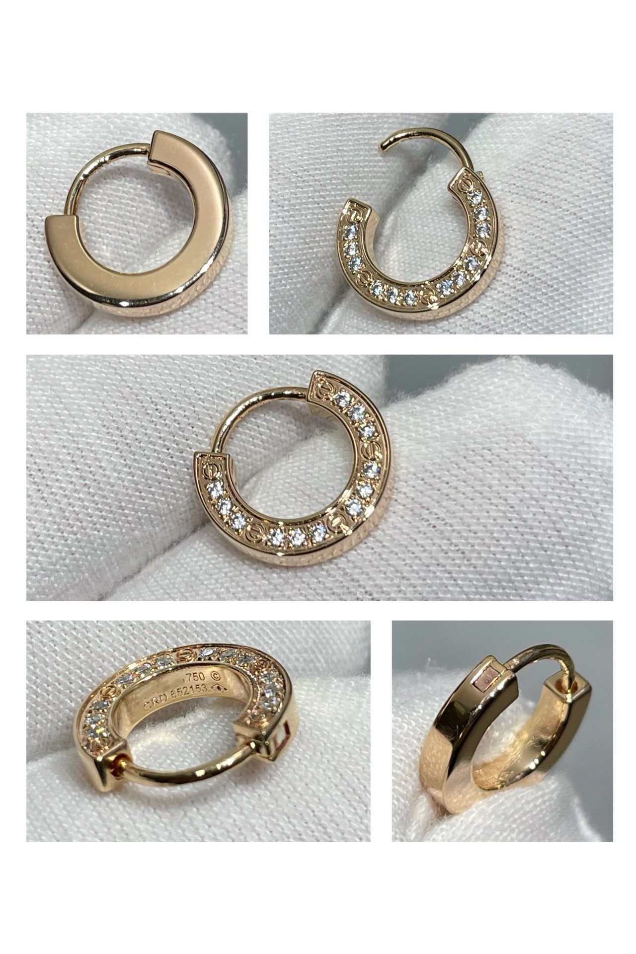 [Mystic]LOVE DIAMOND EARRINGS