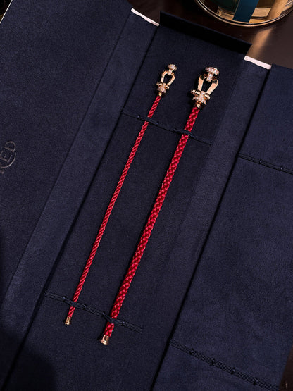 [Mystic Crown]FORCE 10 HALF DIAMOND PINK GOLD RED CORDERI LARGE AND MEDIUM MODEL