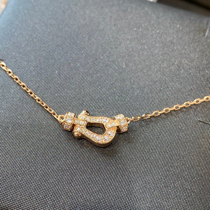 [Mystic]FORCE 10 DIAMOND PINK GOLD NECKLACE MINI MODEL