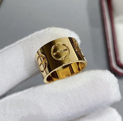 [Mystic]LOVE 11MM LARGE RING