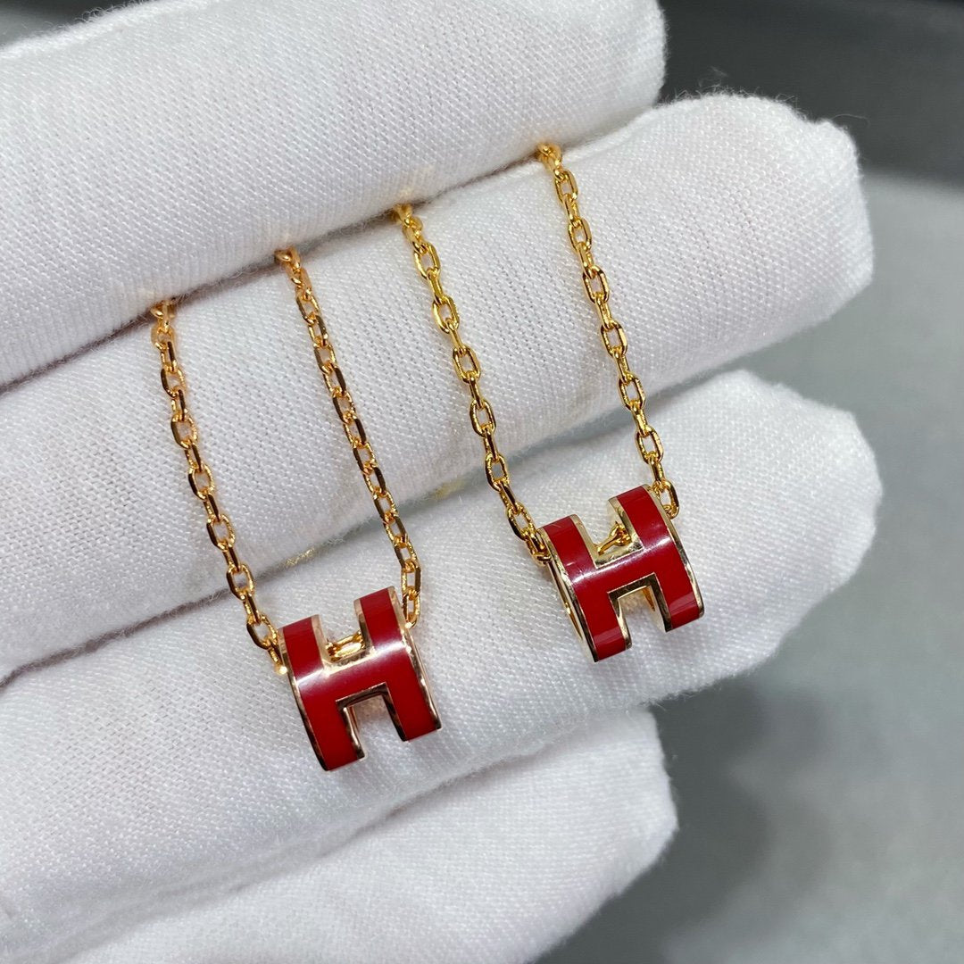 [Mystic]MINI POP H NECKLACE